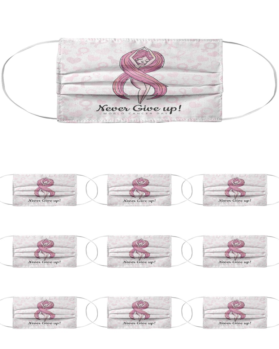 Breast Cancer 17 Cloth Face Mask - 10 Pack
