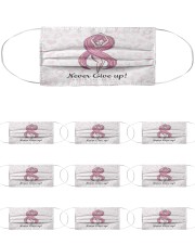 Breast Cancer 17 Cloth Face Mask - 10 Pack front