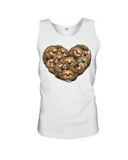 Sloth Heart Unisex Tank thumbnail