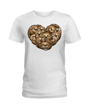 Sloth Heart Ladies T-Shirt thumbnail