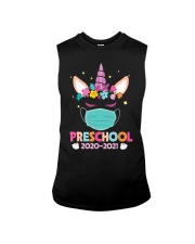 Quarantine Unicorn Preschool Sleeveless Tee thumbnail