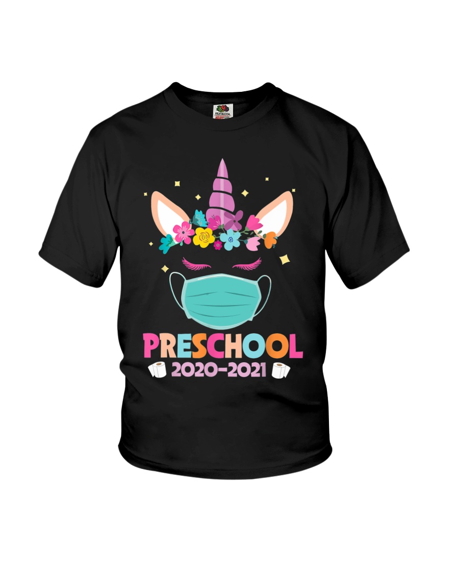 Quarantine Unicorn Preschool Youth T-Shirt