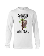 Sloth is my spirit animal Long Sleeve Tee thumbnail