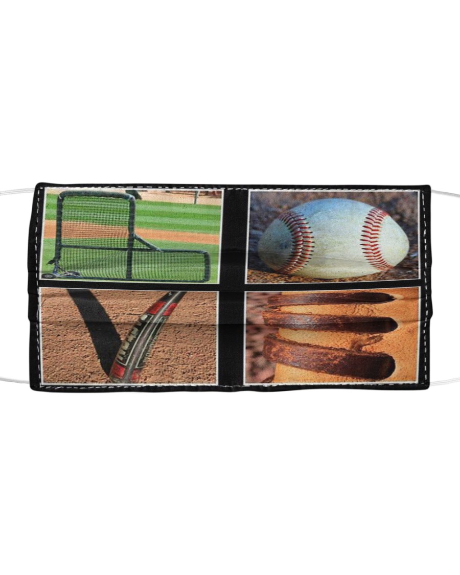 Baseball Cloth face mask