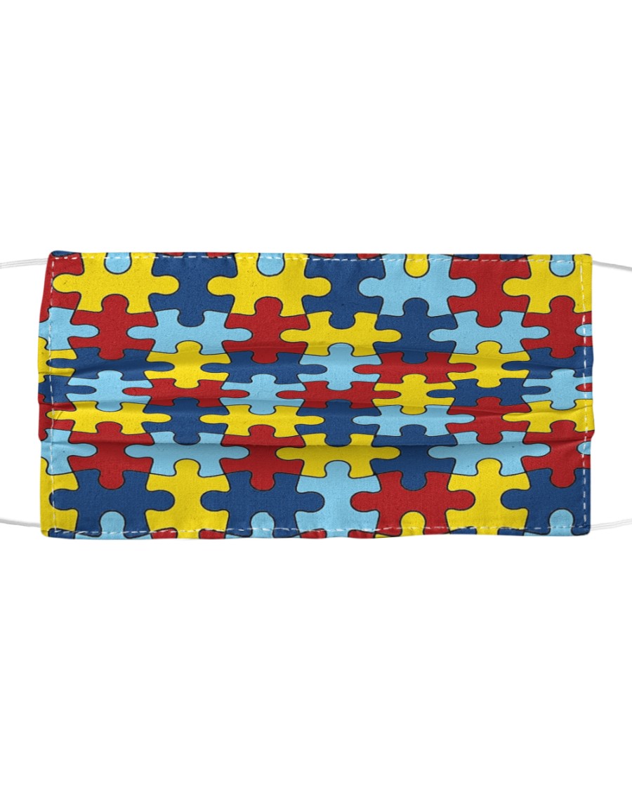 Autism 01 Cloth face mask