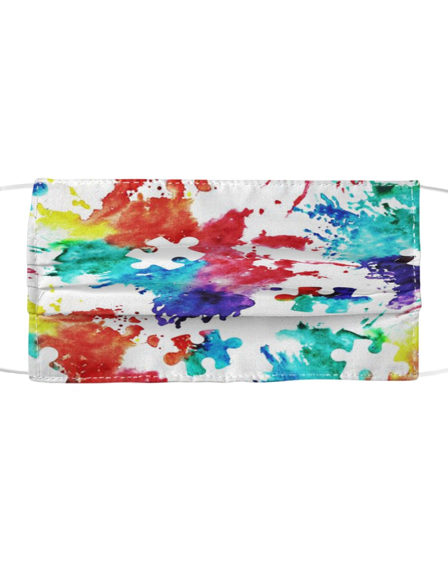 Autism Color Cloth face mask