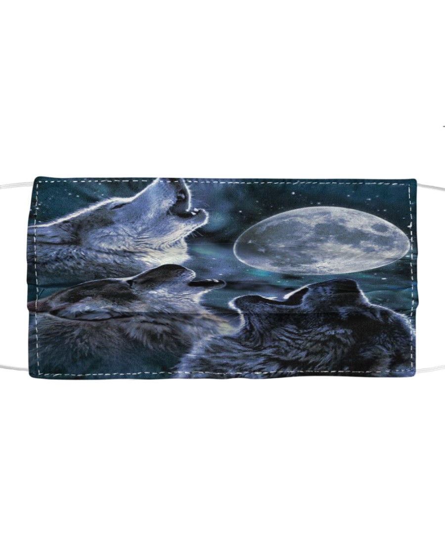 Wolf Cloth face mask
