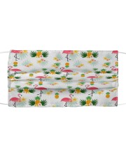 Flamingo 19 Cloth face mask front