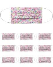 Breast Cancer 08 Cloth Face Mask - 10 Pack front