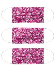 Breast Cancer 06 Cloth Face Mask - 3 Pack front