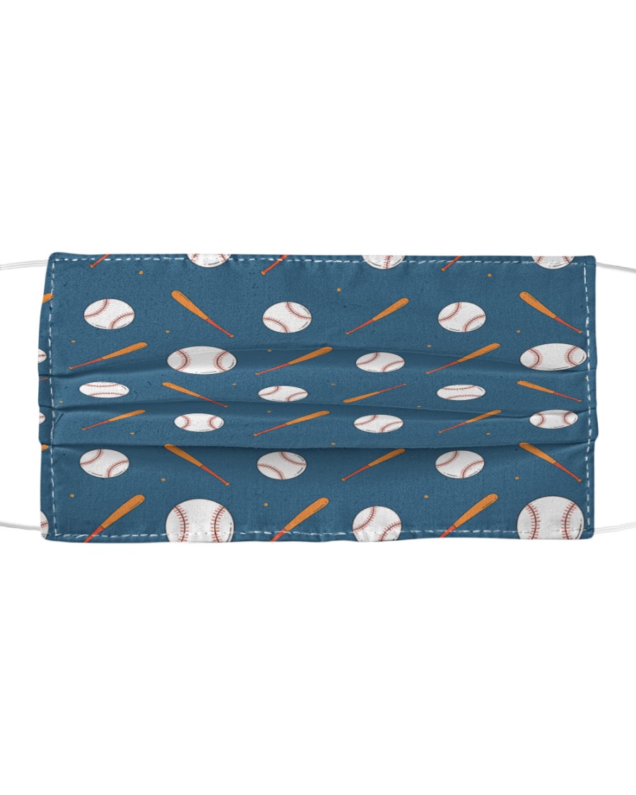 Baseball 4 Cloth face mask