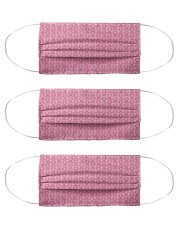 Breast Cancer 02 Cloth Face Mask - 3 Pack front