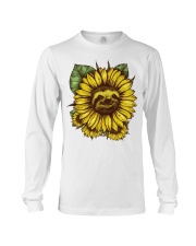 Sloth Sunflower Long Sleeve Tee thumbnail