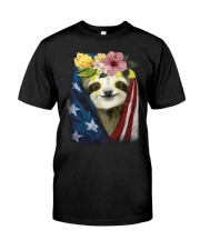 Sloth American Classic T-Shirt front