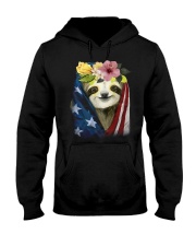 Sloth American Hooded Sweatshirt thumbnail