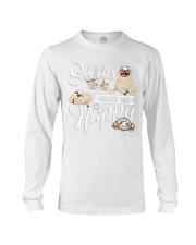 Sloth Make Me Happy Long Sleeve Tee thumbnail