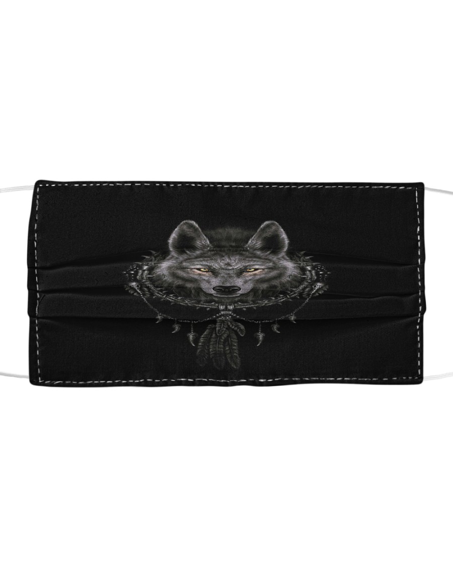 Wolf 5 Cloth face mask