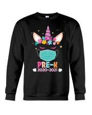 Quarantine Unicorn Pre- K Crewneck Sweatshirt thumbnail