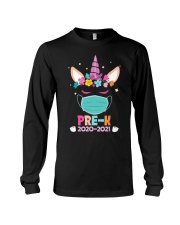 Quarantine Unicorn Pre- K Long Sleeve Tee thumbnail