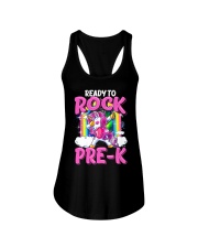 Ready To Rock Pre-K Dabbing Unicorn Ladies Flowy Tank thumbnail