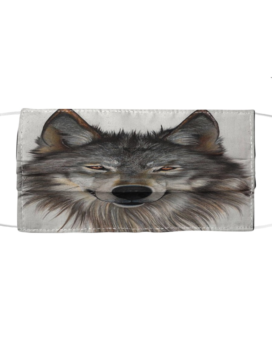 Wolf Cloth face mask