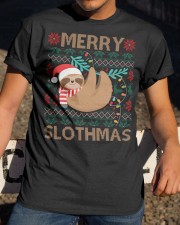 xmas sloth Classic T-Shirt apparel-classic-tshirt-lifestyle-28
