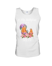 My birthstone egg sloth Unisex Tank thumbnail