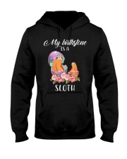 My birthstone egg sloth Hooded Sweatshirt thumbnail