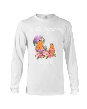 My birthstone egg sloth Long Sleeve Tee thumbnail