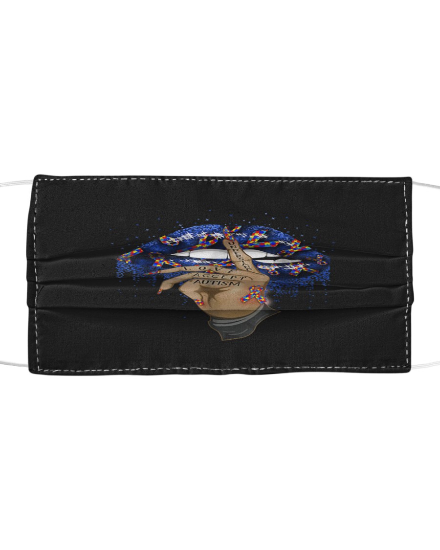 Autism 05 Cloth face mask