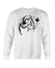 Sloth Love Cannabis Crewneck Sweatshirt thumbnail