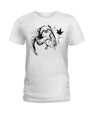 Sloth Love Cannabis Ladies T-Shirt thumbnail