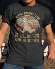 Sloth Running Team Classic T-Shirt apparel-classic-tshirt-lifestyle-28