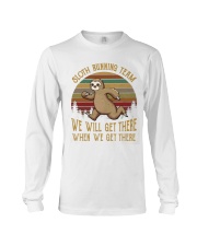 Sloth Running Team Long Sleeve Tee thumbnail