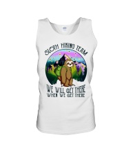 Sloth Hiking Team Unisex Tank thumbnail
