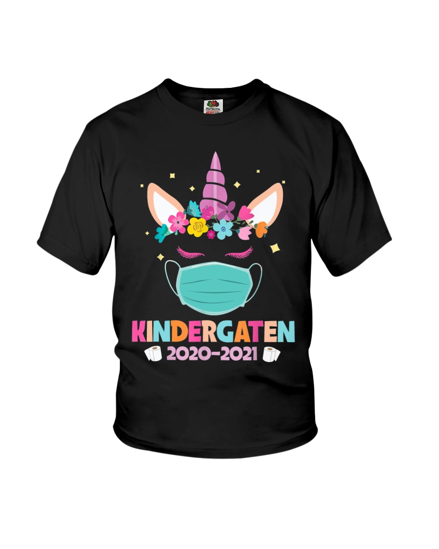 Quarantine Unicorn Kindergarten Youth T-Shirt