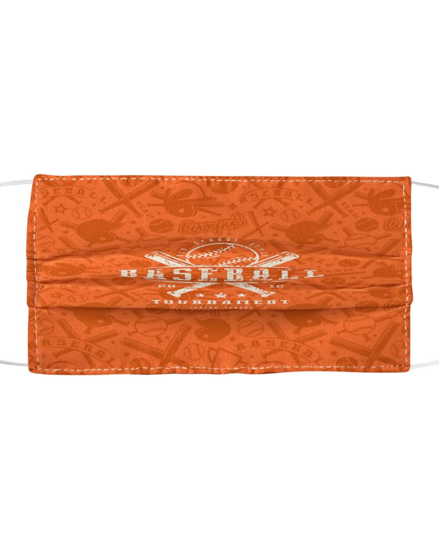 Baseball 8 Cloth face mask