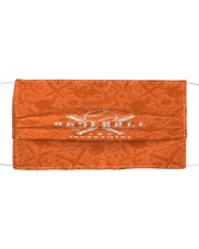 Baseball 8 Cloth face mask front
