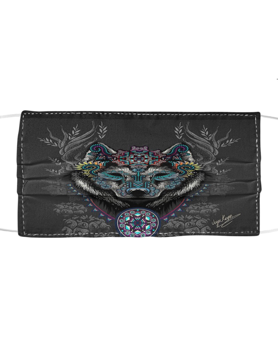 Wolf Cloth face mask