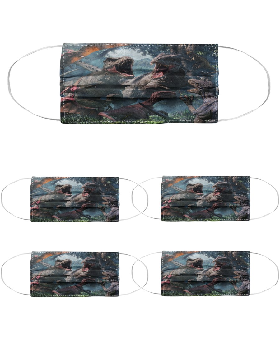 T Rex 16 Cloth Face Mask - 5 Pack