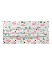 Flamingo 23 Cloth face mask front