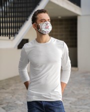 Flamingo will remove for wine 3d face mask Cloth Face Mask - 3 Pack aos-face-mask-lifestyle-13