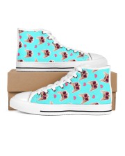 buy it from me Men's High Top White Shoes thumbnail
