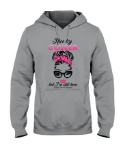Nice try cancer Hooded Sweatshirt tile