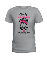 Nice try cancer Ladies T-Shirt tile