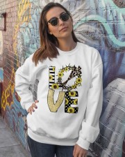 Love God Crewneck Sweatshirt lifestyle-unisex-sweatshirt-front-3