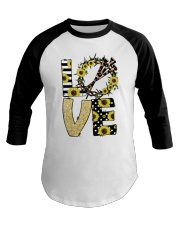 Love God Baseball Tee tile