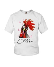 Cluck cancer Youth T-Shirt tile