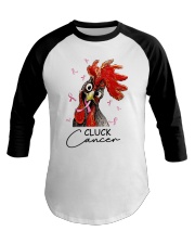 Cluck cancer Baseball Tee tile