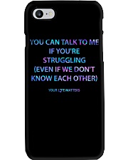 You can talk to me Phone Case tile